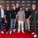 Michael Strohmenger (CineStar-Geschäftsführer), Rick Kavanian, Luca Engstler, Oliver Fock (CineStar-Geschäftsführer), Tutty Tran, Michael „Bully“ Herbig, Rainer Weber (Theaterleiter CineStar Leipzig), (l-r, Foto: Anika Dollmeyer)