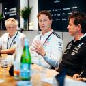 Wolfgang Dürheimer, Ola Källenius, Toto Wolff (Foto: Wolfgang Wilhelm)