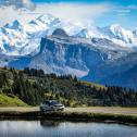 Traumhafte Kulisse: Die Rallye Mont-Blanc Morzine ist nicht nur topographisch ein Highlight