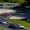 Die beiden Ford Mustang GT3 des Haupt Racing starteten aus der ersten Reihe