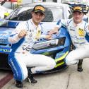 Nico Hantke und Denis Bulatov feierten ihren Debüt-Sieg im ADAC GT Masters
