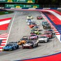 Das Feld des ADAC GT Masters am Red Bull Ring