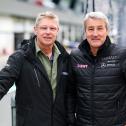 Zweimal Bernd bei der DTM: Bernd Mayländer und Bernd Schneider (l-r)
