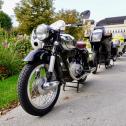 „Rollendes Motorrad-Museum“: Auch in diesem Jahr bildete die ADAC Classic meets Traunsee einen bunten Querschnitt der Zweirad-Geschichte ab