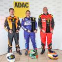 Das KZ2-Masters-Podium: Jory Molema, Nathalie Kreitz, Klaus Parnet (v.l.n.r.)