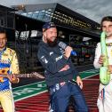 Die Lieblingssongs von Arjun Maini, Nicki Thiim und Ben Dörr (l-r) gibt es in einer neuen Playlist