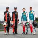 Die Titel-Kontrahenten: Tim Zimmermann/Leyton Fourie und Salman Owega/Finn Wiebelhaus