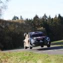 Kalle Rovanperä (Toyota GR Yaris Rally1) hat am Samstag die Führung bei der Central European Rally übernommen