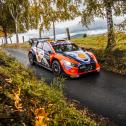 Als Bestplatzierter Hyundai-Pilot erreichte der Este Ott Tänak auf Gesamtposition zwei das Tagesziel in Passau