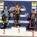 Podium (Klasse Polini), ADAC Pocket Bike Cup, Harsewinkel