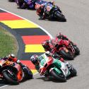 #37 Pedro Acosta / Red Bull KTM Factory Racing / KTM, #5 Johann Zarco / LCR Honda / Honda, Sachsenring