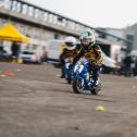 Auf Verkehrsübungsplätzen und Kartbahnen lernen die Teilnehmer den Motorradsport kennen.