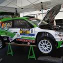 Deutsche Rallyemeisterschaft, ADAC Rallye Masters 2019; 6. Lauf, ADAC Knaus Tabbert 3-Städte-Rallye (Photo by Sascha Dörrenbächer)  #8-Kristof Klausz, Skoda Fabia R5