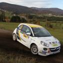 Deutsche Rallyemeisterschaft, ADAC Rallye Masters 2019; 6. Lauf, ADAC Knaus Tabbert 3-Städte-Rallye (Photo by Sascha Dörrenbächer)  #31-Tim Wacker, Opel Adam
