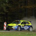 Deutsche Rallyemeisterschaft, ADAC Rallye Masters 2019; 6. Lauf, ADAC Knaus Tabbert 3-Städte-Rallye (Photo by Sascha Dörrenbächer)  #5-Philip Geipel, Skoda Fabia R5 Evo