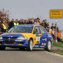 Sieger im ADAC Rallye Masters: Hermann Gaßner im Mitsubishi Lancer