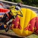 Ian Ampoorter unterstrich seine Meisterschaftsambitionen im ADAC MX Junior Cup 125 mit der Pole Position