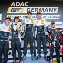 Das Podium der ADAC GT4 Germany in Oschersleben