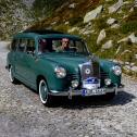 Udo Goetz und Frauke Seewald holten mit ihrem Mercedes-Benz 180 D-Am Kombinationswagen (W 120 D I) den Gesamtsieg bei der ADAC Europa Classic.