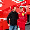 Charlie Wurz (16/AUT/Prema Racing) mit seinem Vater, dem ehemaligen F1-Fahrer Alex Wurz