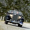 Den Autostadt-Pokal holten Silvia und Gerd Dressel im Mercedes-Benz 230 Cabriolet B (W 143).