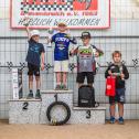 Das Podium der DMX 50 (v.l.): Leonhard Storz, Elias Frentzen, Oskar Gajewski auf den Top-Drei