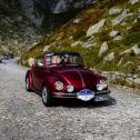 Elke und Robert Hempel gewannen mit ihrem VW 1303 LS Cabriolet den Tessiner Pokal.