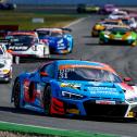 Mit dem Audi R8 LMS gewannen Kelvin van der Linde und Patric Niederhauser das ADAC GT Masters 2019