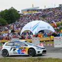 ADAC Rallye Deutschland Panzerplatte Action