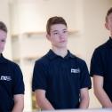 Motorrad-Rundstrecke Piloten des ADAC Stiftung Sport Förderkaders 2018: Leon Orgis, Aaron Schäfer, Matthias Meggle