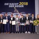 ADAC Sportgala 2018, Hermann Tomczyk, Alexander Rath, Marijan Griebel, Henry Jacobi, Lirim Zendeli, David Schumacher, Robert Renauer, Julia Josten, Jochen Breyer