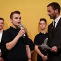 ADAC Stiftung Sport, Essen Motor Show, David Beckmann mit Moderator Swen Wauer