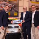 Thomas Voss (ADAC), Martin Huning (Ravenol), Lars Soutschka (ADAC), (v.l.)