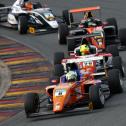 Mike David Ortmann vor Mick Schumacher und Joey Mawson