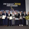 ADAC Sportgala 2018, Hermann Tomczyk, Alexander Rath, Marijan Griebel, Henry Jacobi, Lirim Zendeli, David Schumacher, Robert Renauer, Julia Josten, Jochen Breyer