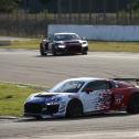 Robin Rogalski vor Tobias Erdmann (Foto: Audi Sport Seyffarth R8 LMS Cup)