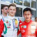ADAC Formel 4, Red Bull Ring, Ralf Aron, Prema Powerteam, Guan Yu Zhou, Prema Powerteam
