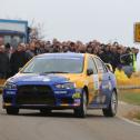 Gelingt der dritte Titel im ADAC Rallye Masters? Hermann Gaßner im Mitsubishi Lancer