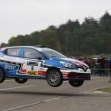 Auf dem Sprung zu Platz zwei: Carsten Mohe im Renault Clio R3T