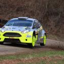 Rang drei erkämpft: René Mandel im Ford Fiesta R5