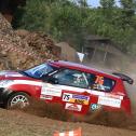 Im Suzuki Swift Staub aufgewirbelt: Max Schumann will den Sieg im ADAC Rallye Masters