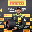 Pirelli Pole Position Award, Qualifying Samstag, #94 Franck Perera (FRA / Lamborghini Huracán GT3 Evo2 / SSR Performance), Oschersleben