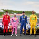 #84 Tom Kalender / DEU, #22 Lucas Auer / AUT, #24 Maro Engel / DEU, #48 Jules Gounon / FRAU (alle Mercedes-AMG GT3), Oschersleben