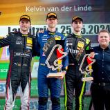 Podium Rennen 1 am Dekra Lausitzring