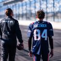 Tom Kalender und Sebastian Vollmer / „Motorsport meets American Football Day“ auf dem Dekra Lausitzring