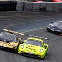 #63 Jordan Pepper (ZAF / Lamborghini Huracán GT3 Evo2 / TGI Team Lamborghini by GRT) – #91 Thomas Preining (AUT / Porsche 911 GT3 R / Manthey EMA), Circuit Zandvoort