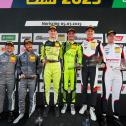 Podium Rennen 1 am Samstag, Norisring