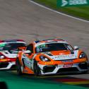 #91 Wimmer Werk Motorsport / Oskar Dix / Egor Litvinenko / Porsche 718 Cayman GT4 RS CS, Sachsenring