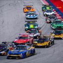 Start Rennen2 auf dem Red Bull Ring