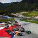 Start Rennen 2 auf dem Red Bull Ring